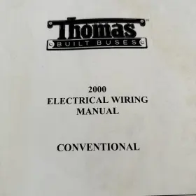 85410269 THOMAS School Bus Electrical Wiring Manual #2