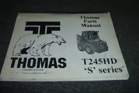 T245HD THOMAS Skid Steer Loader Catalog Manual Xz