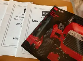 268H TORO Wheel Horse Lawn Garden Tractor Operator Marketing