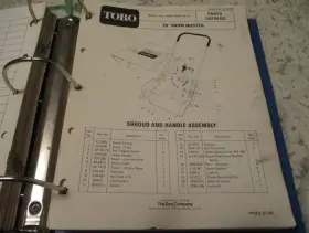 31506 TORO Snow Master Thrower Catalog Manual