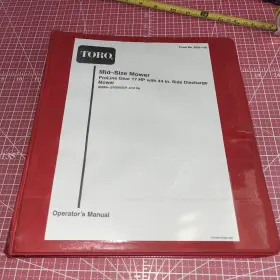 3318-700 TORO Proline Mower Operator Manual Catalog
