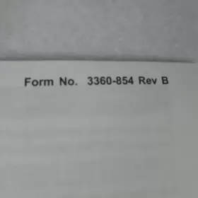3360-854 TORO Recycler Mower Operators Manual #3