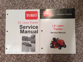 492-4734 TORO Service Manuals Lx