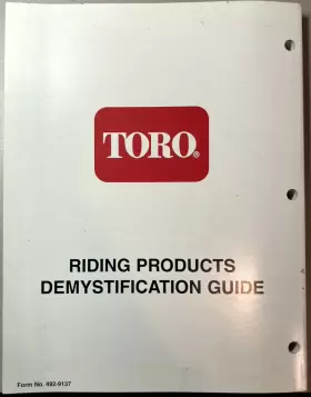 492-9173 TORO Riding Demystification #2