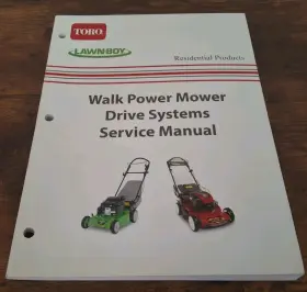 492-9333 TORO Lawn Boy Walk Power Mower Drive Service Manual