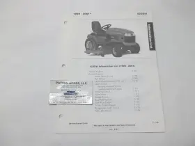 523DXI TORO Reprint Wiring Wheel Horse Tractors
