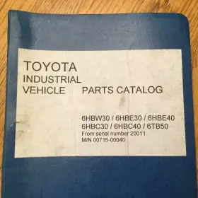 00715-00040 TOYOTA Pallet Walkie Book Manual