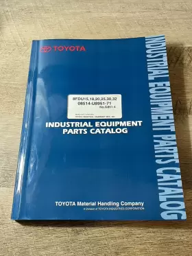 08514-U8951-71 TOYOTA Forklift Catalog Manual