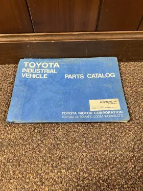 42-6FGU18 TOYOTA Forklift Book Catalog Manual