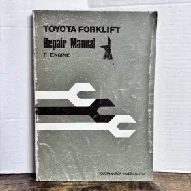 95628 TOYOTA Forklift Repair Manual Engine January