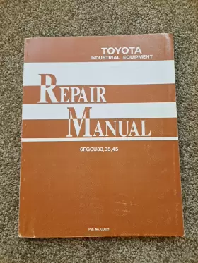 CU021 TOYOTA Forklift Lift Service Repair Manual