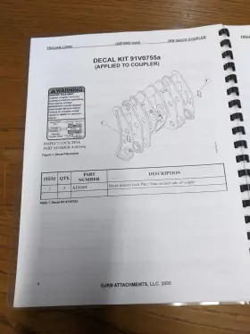 L2500 TROJAN Jrb Coupler Stops Manual #3