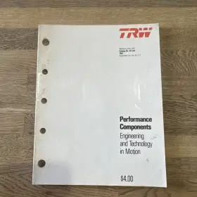 RC-283 TRW Performance Engineering Motion Catalog