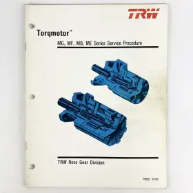 WA-10M TRW ROSS Torqmotor Mf Mb Me Service Procedure Manual