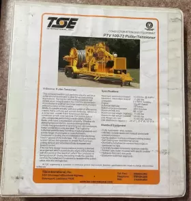 100-72 TSE Ptv Puller Tensioner Manual