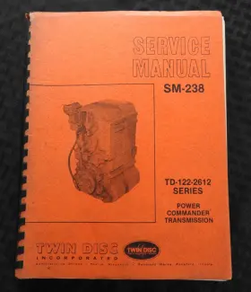TD-122-2612 TWIN DISC Power Commander Transmission Service