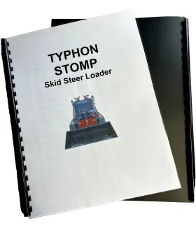 OI0501M2025 Mini Skid Steer Track Loader Typhon Stomp Manual