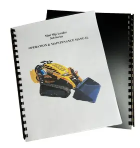 OI360M2025 Mini Skid Steer Track Loader Egn Operation Manual