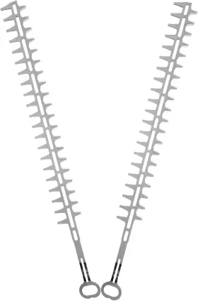 HS45T-HS56 UPOW Hedge Trimmer Blade Set Withs Tihl