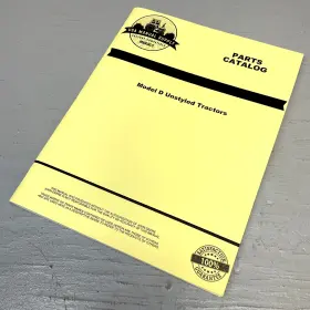 PC-658 USA MANUAL SUPPLY Deere Unstyled Tractor Schematics