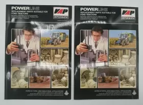 PAF0750 VAPORMATIC POWERLINE Ford Tractors Book Catalog