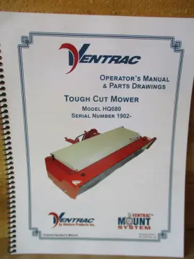 HQ680 VENTRAC Ventrax Operators Manual