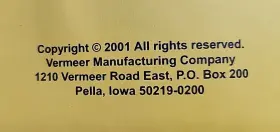 105400-R04 VERMEER Accu Tie Baler Controller Operators Manual #3