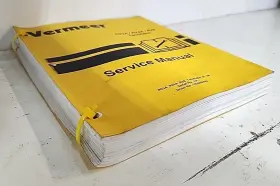 105400V92 VERMEER Twinrake Service Manual #2