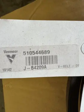 510544689 VERMEER Belts
