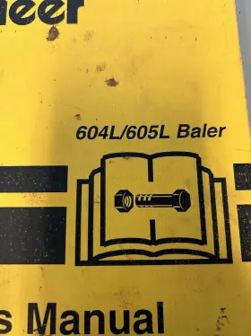 604L-605L VERMEER Baler Manual #3