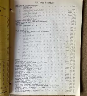 605C VERMEER Baler Operators Manual #2