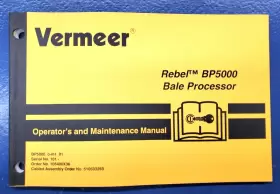 BP5000 VERMEER Rebel Bale Processor Operators Manual