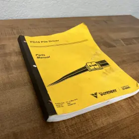 PD10 VERMEER Pile Driver Manual #3