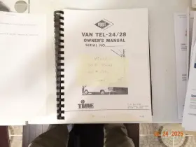 VANTEL-24 VERSALIFT Aerial Owners Manual