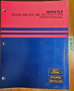 108529 VERSATILE Ford Tractor Manual