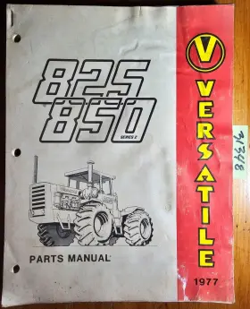 47410 VERSATILE Tractor Manual