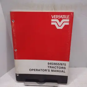 74786 VERSATILE Operators Manual Tractors