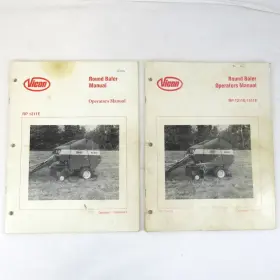 1211E-1211E-1511E VICON Round Baler Operators Manual