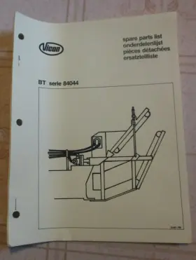 H1050 VICON Bt Bale Thrower Catalog Manual