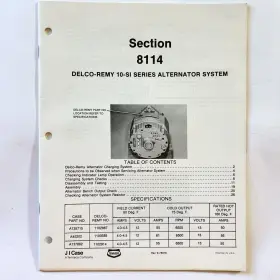 10-SI Ji Delco Remy Alternator Manual