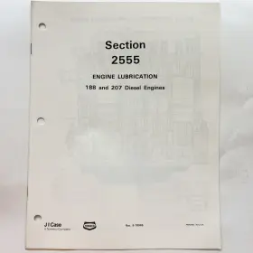 207D Ji Engine Lubrication