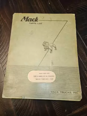 2249-2318 Mack Bus Book Manual