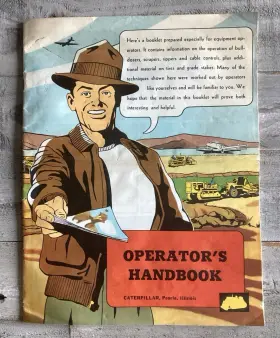 31-PAGES Operators Handbook Comic Book Caterpillar Peoria