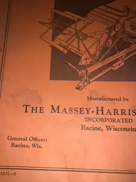 44001 Massey Harris Clipper Combine Up #3