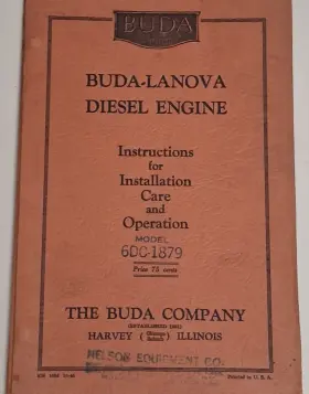 6DC-879 Buda Lanova Diesel Engine Care Operation Manual