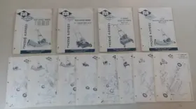 C25B Set Mower Lawn Push Reel Owners Manual Books Moto