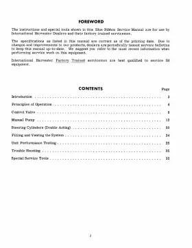 GSS-1337-C Hydrostatic Power Steering Manual Ribbon Service #2