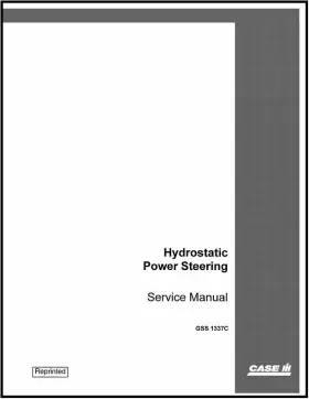 GSS-1337-C Hydrostatic Power Steering Manual Ribbon Service