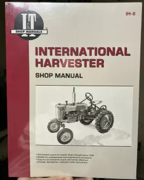 IH-8 International Harvester Tractor Repair Manual