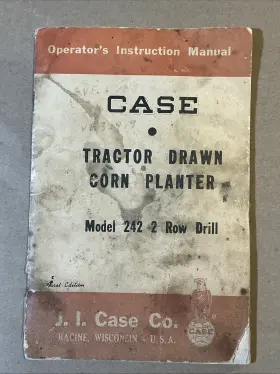 INV-P0741 Operators Instruction Manual Tractor Drawn